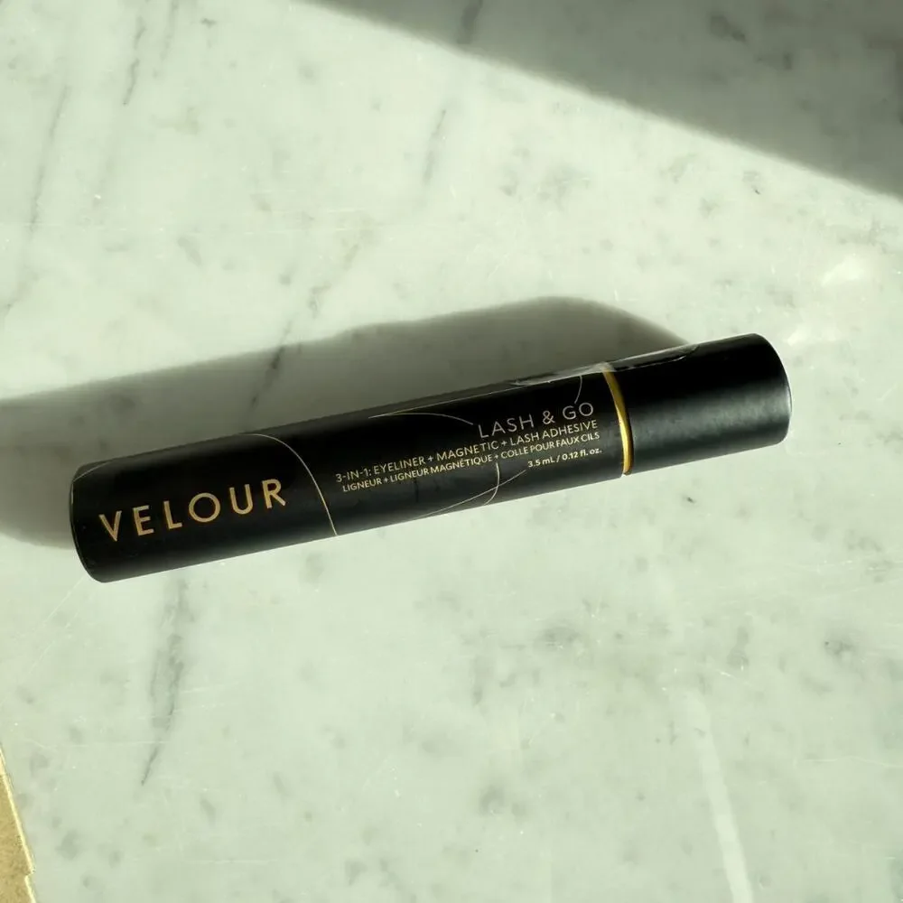 Velour Lash & Go 3-in-1 Eyeliner + Magnetic + Lash Adhesive – Black (BN)